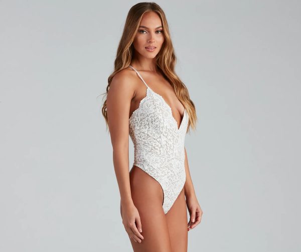 Irresistible Lace Bodysuit - Image 5