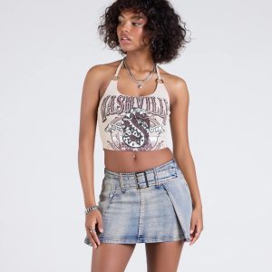 Nashville Music City Graphic Tank Top
