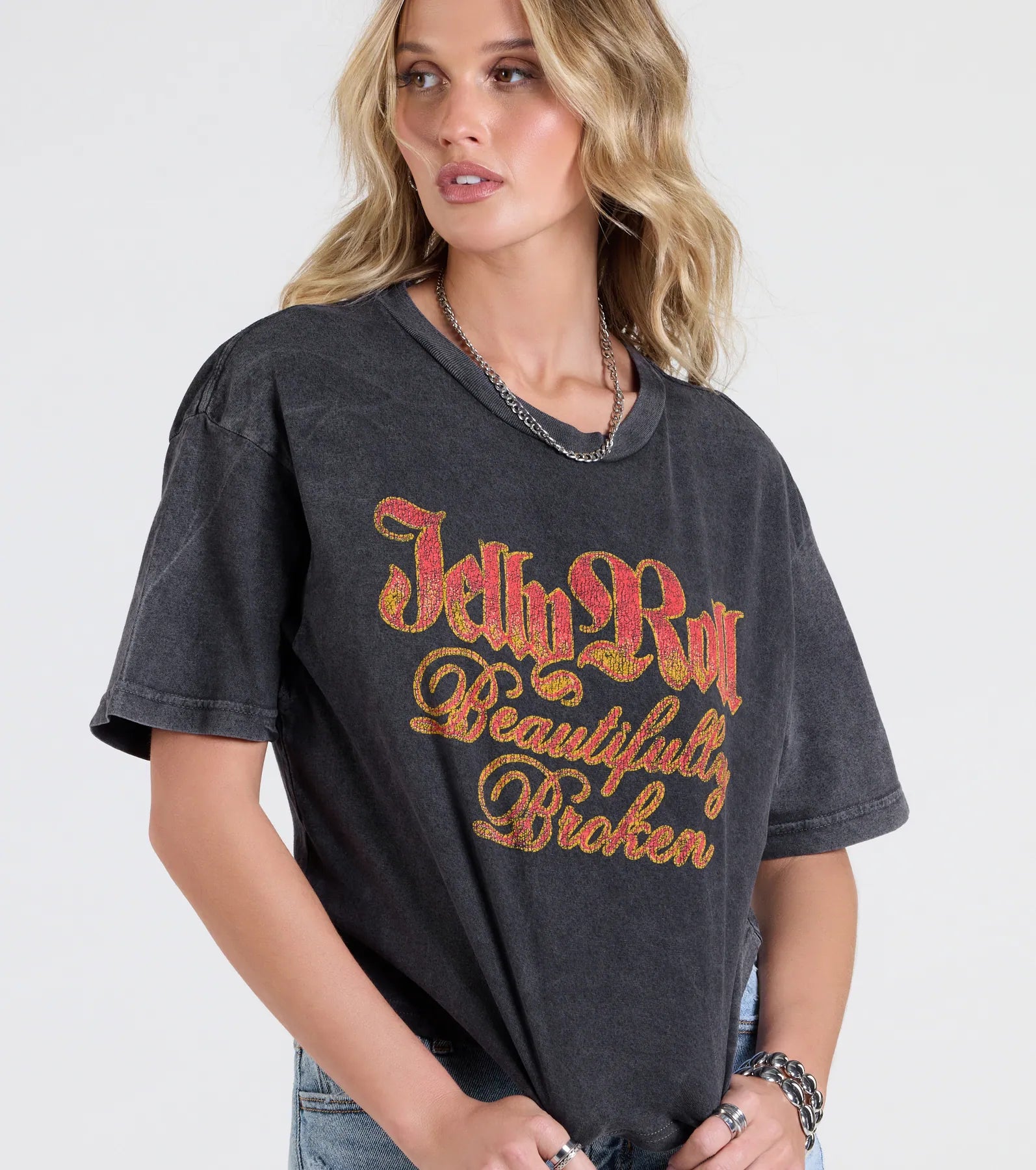 Beautiful And Broken Jelly Roll Graphic Tee - Image 4