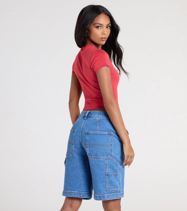 Feeling 23 Crop Graphic Tee - Image 6