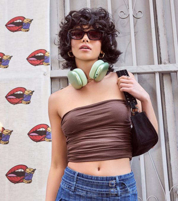 Cutest Vibe Ruched Knit Tube Top - Image 11