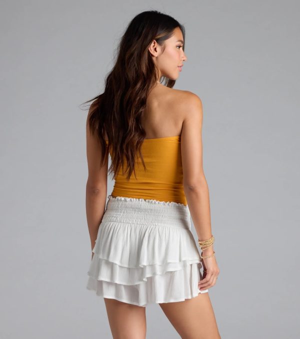Feeling Peachy Graphic Tube Top - Image 3