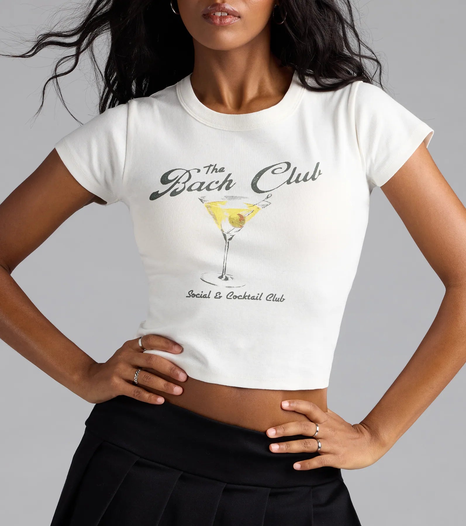The Bach Club Martini Graphic Tee - Image 4