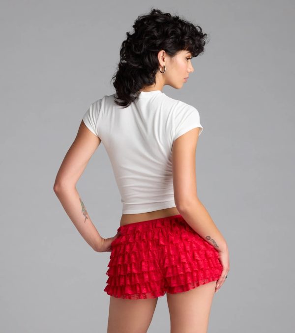 Dirty Martini Crop Graphic Tee - Image 2