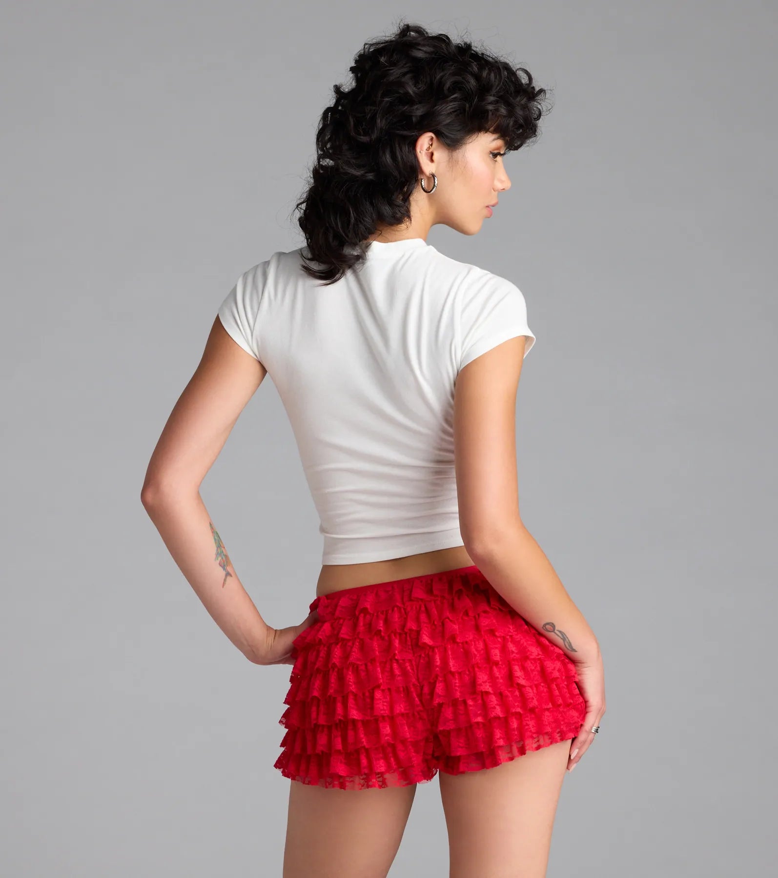Dirty Martini Crop Graphic Tee - Image 2
