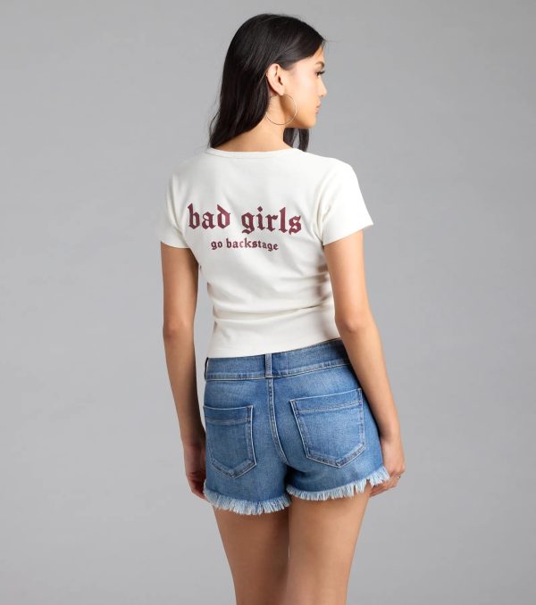 Good Girl. Bad Girl Graphic Tee - Image 2