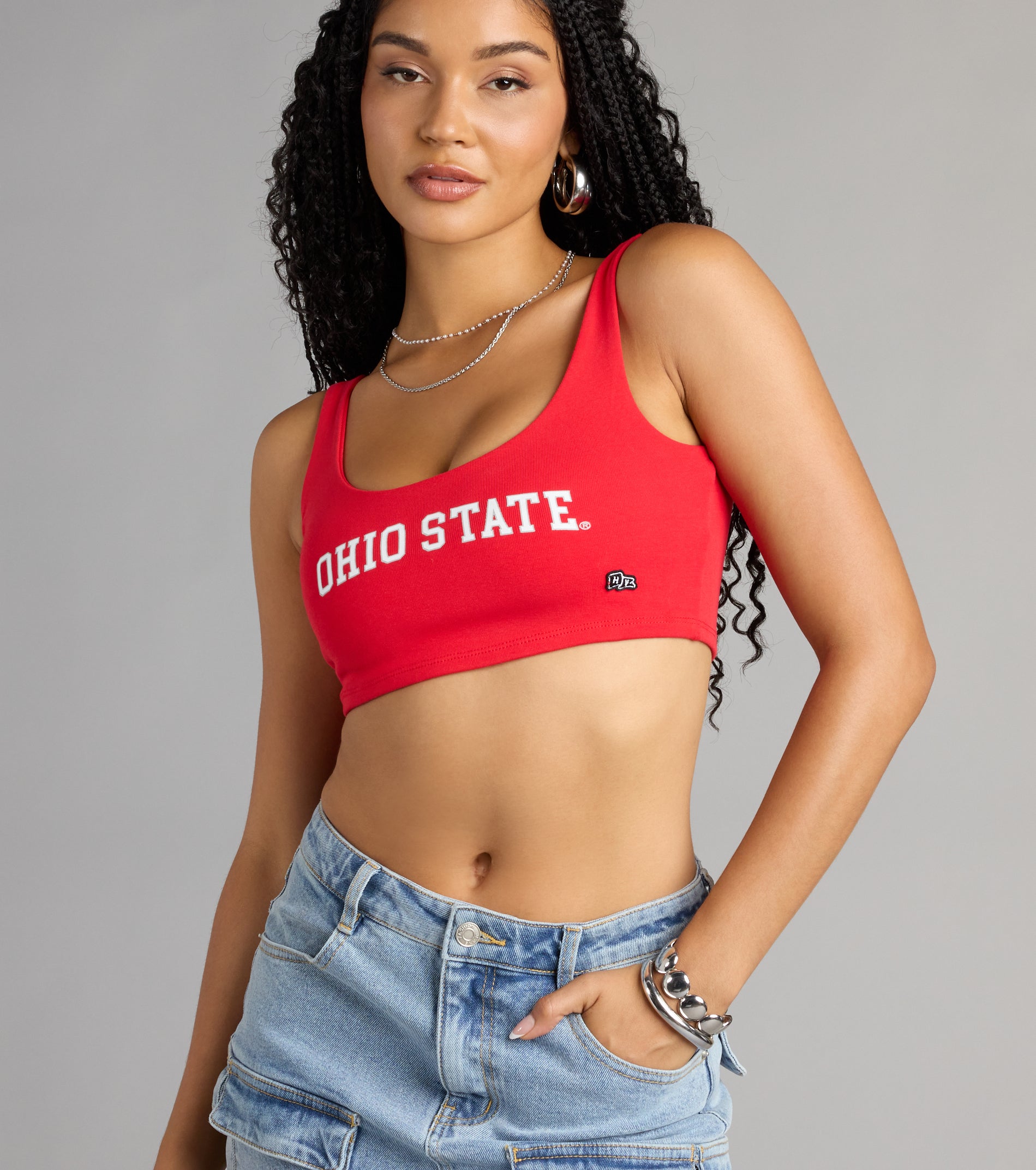 Study Sesh Ohio State® Cropped Tank Top - Image 2