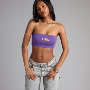 LSU® Bandeau Crop Top