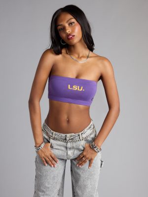 LSU® Bandeau Crop Top