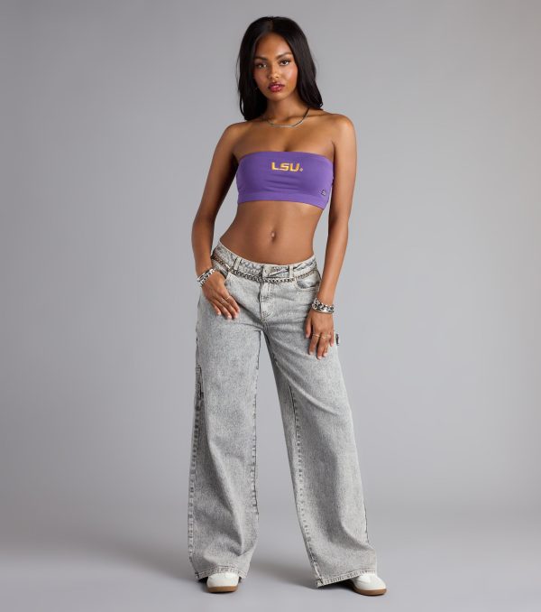 LSU® Bandeau Crop Top - Image 3