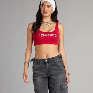 Ace The Fit Stanford® Cropped Tank Top