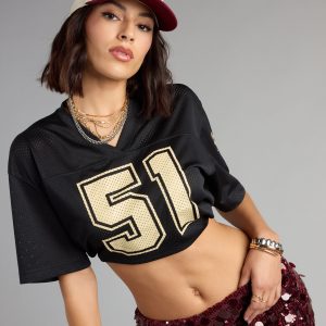 Fan Fave Florida State® Cropped Jersey Top