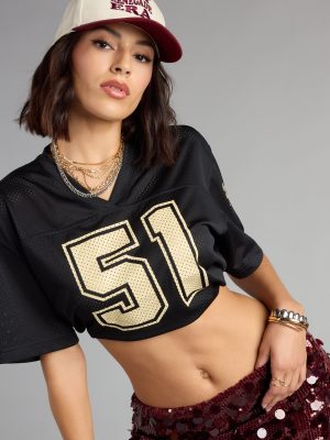 Fan Fave Florida State® Cropped Jersey Top