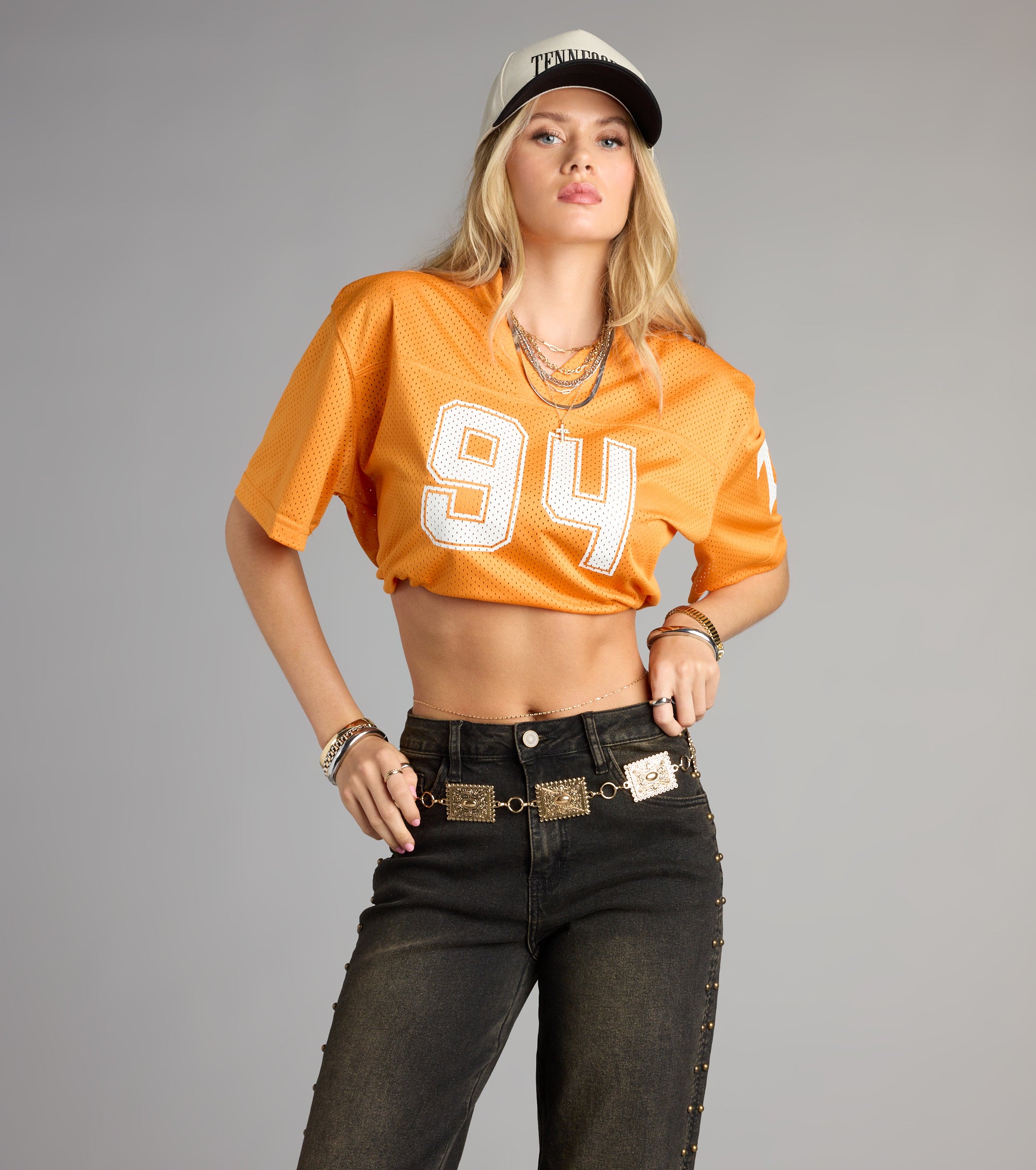 Tailgate In Tennessee® Cropped Jersey Top - Image 4