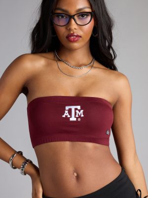 Y'all Ready Texas A&M® Bandeau Crop Top