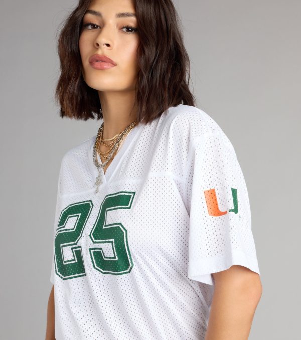 U Vibes Only Miami™ Cropped Jersey Top - Image 4