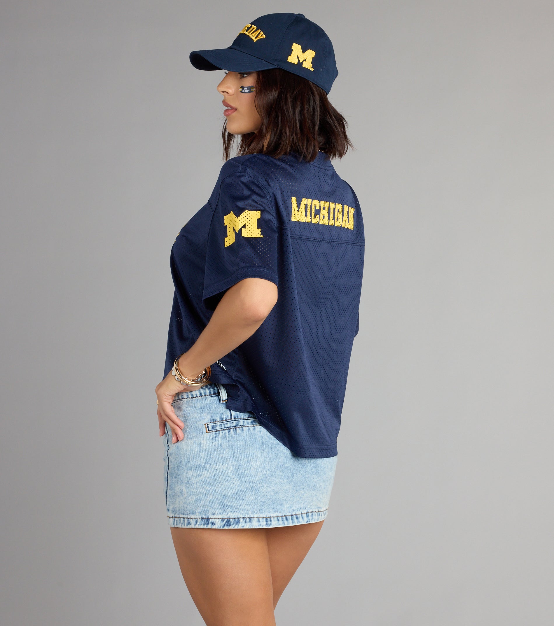 Game Day Crush University of Michigan™ Jersey Top - Image 2