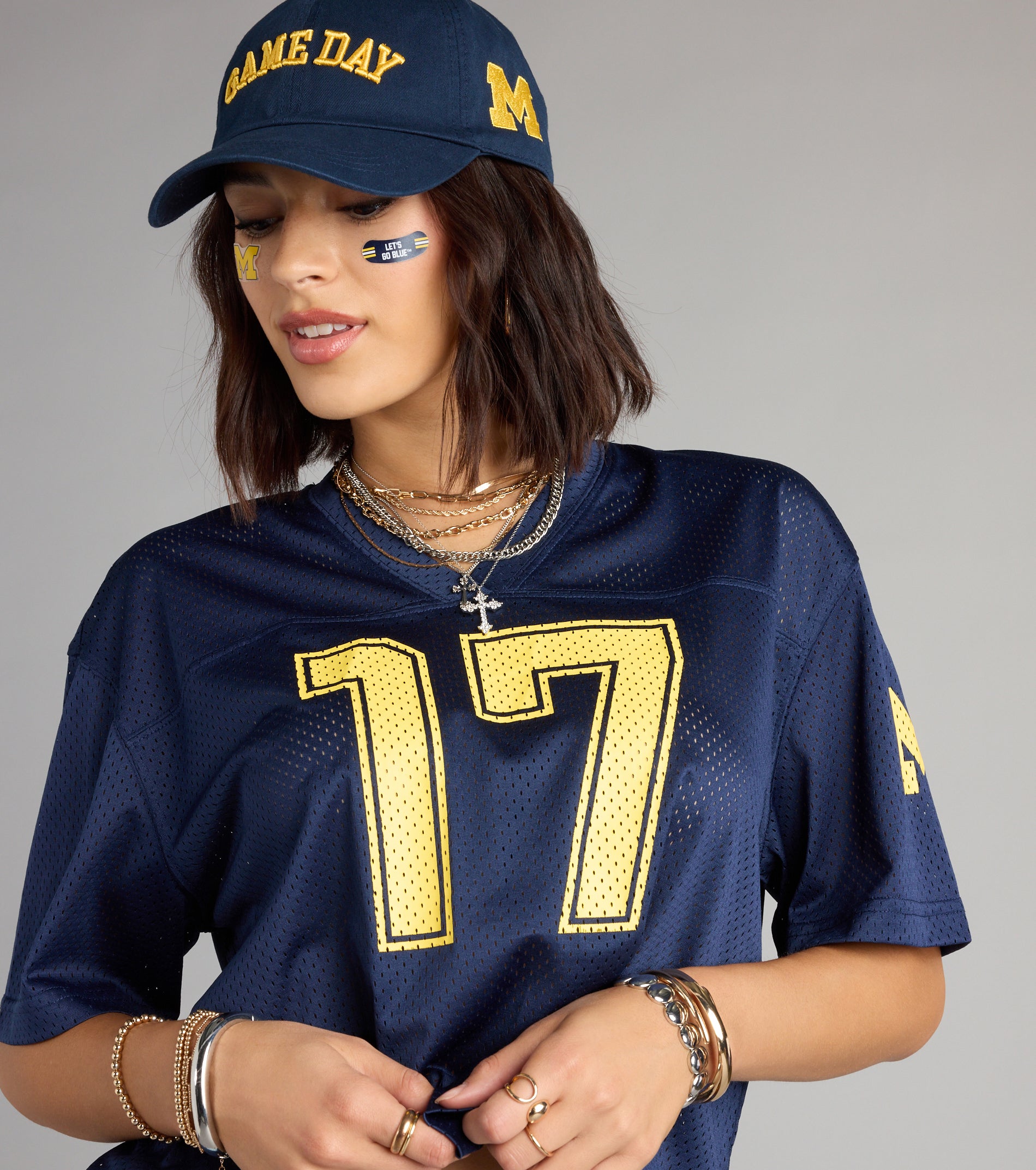 Game Day Crush University of Michigan™ Jersey Top - Image 4