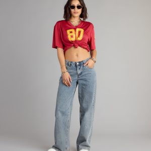 Fight On!® Babe USC® Cropped Jersey Top