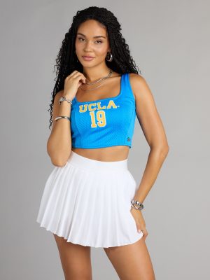 Game Day Glow UCLA® Jersey Corset Crop Top