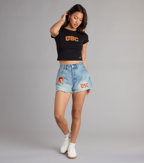 Fight On!® Flair USC® Open Back Crop Top - Image 3