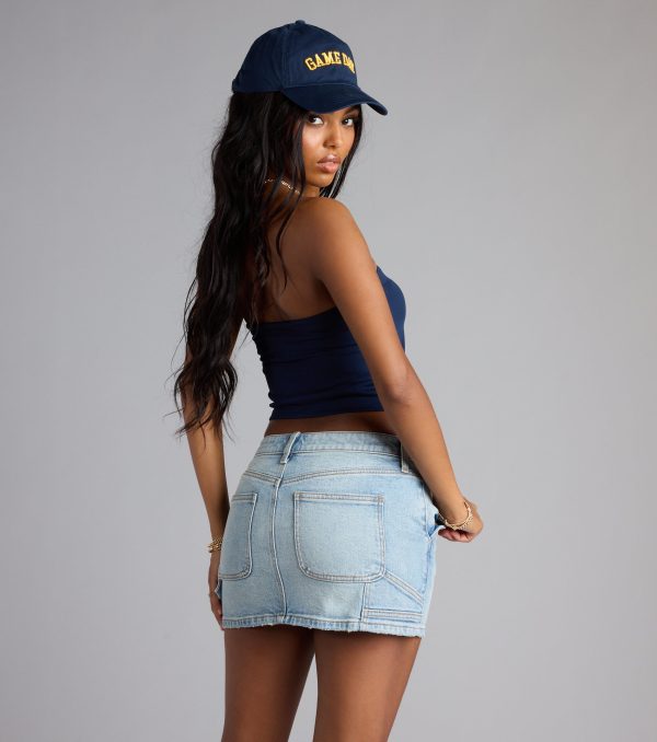 Game On Wolverines™ Jersey Tube Top - Image 2