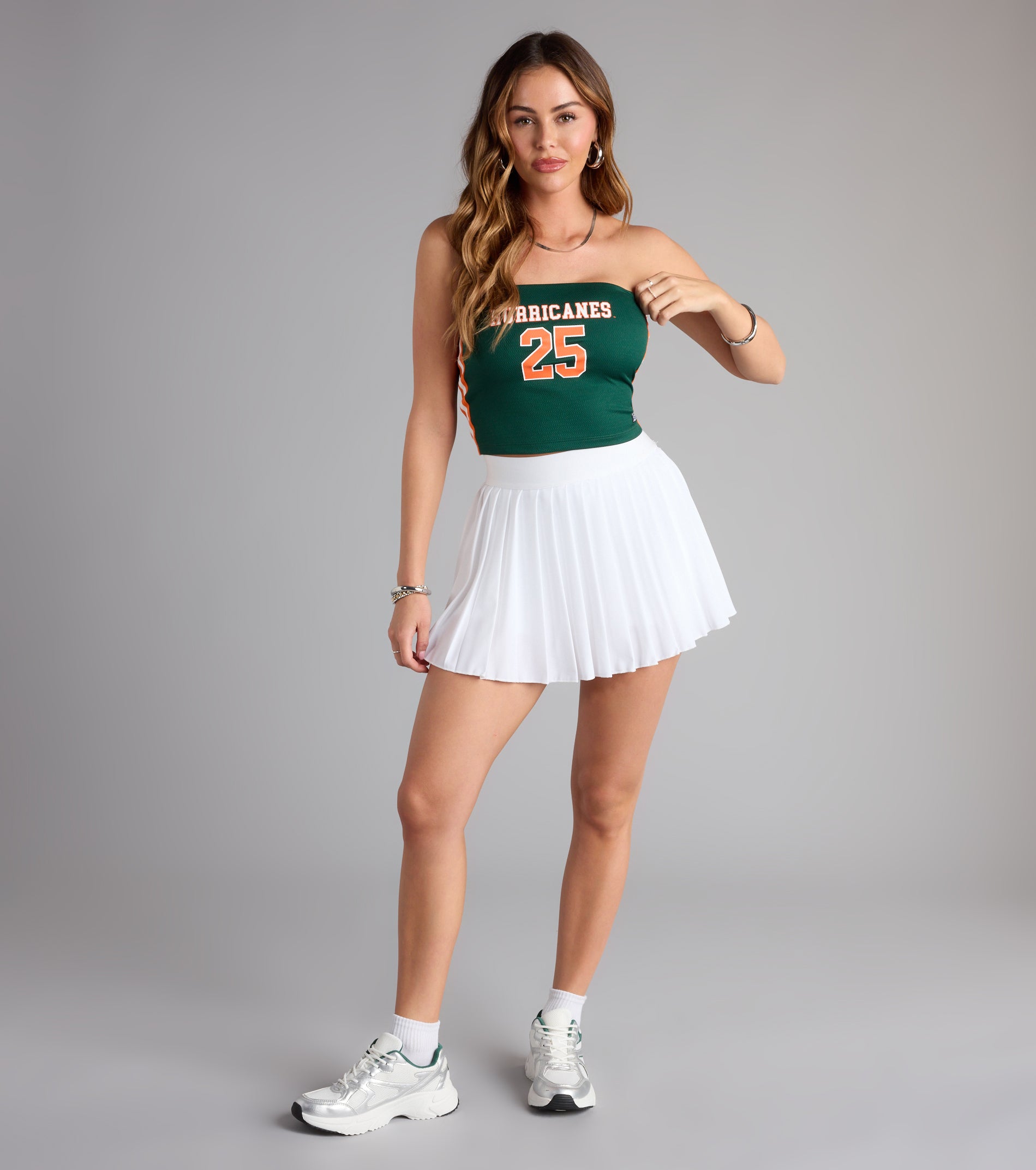 Storm Warning Hurricanes™ 25 Jersey Tube Top - Image 4