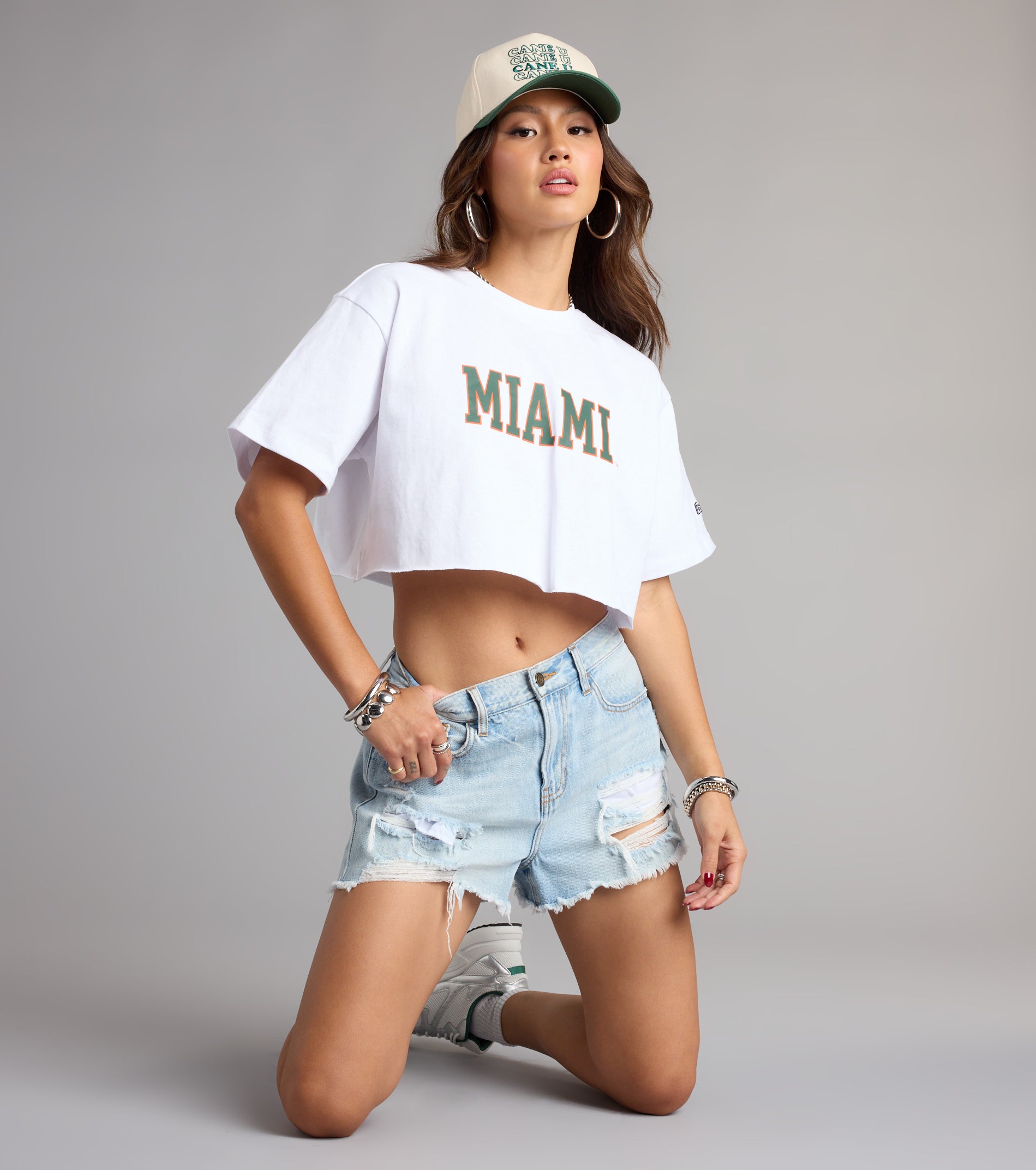 Halftime Hottie Miami™ Cropped Tee - Image 2