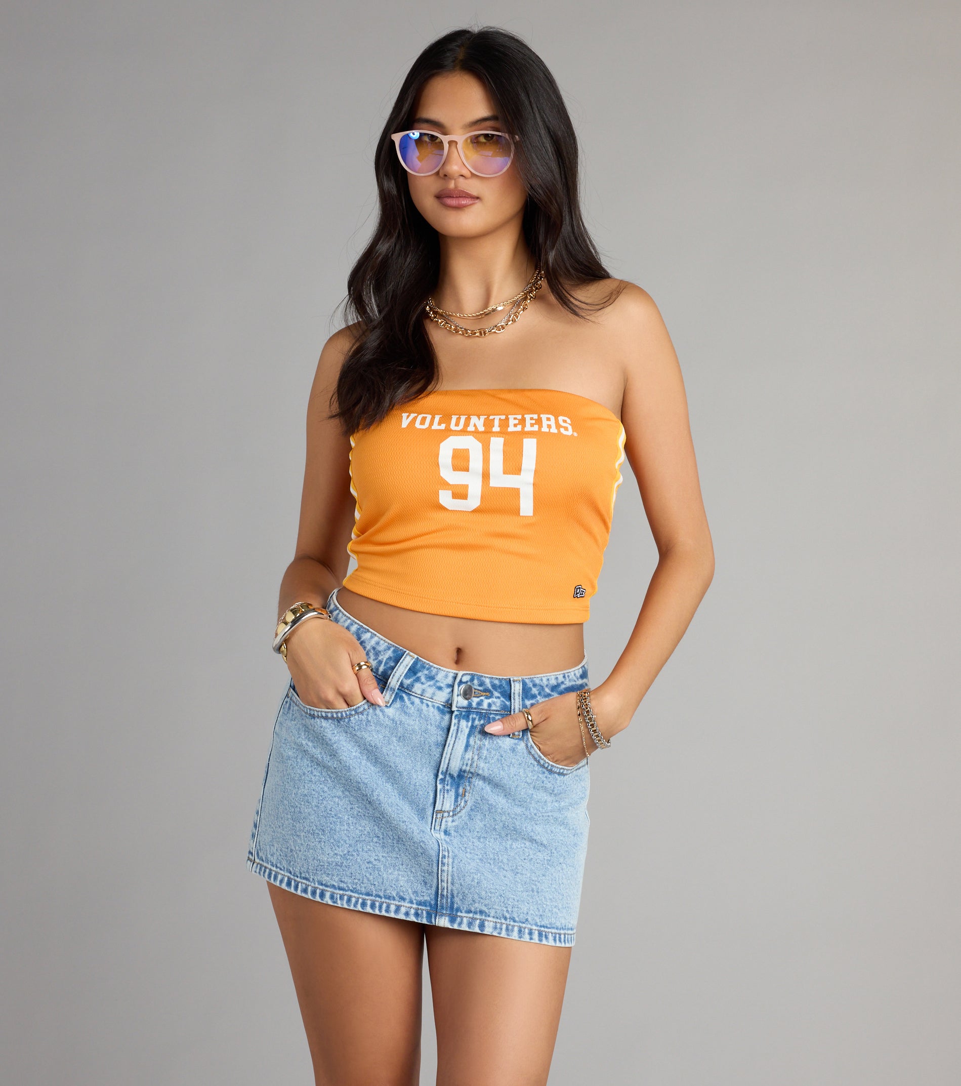 Weekend Wins Tennessee® Jersey Tube Top - Image 4