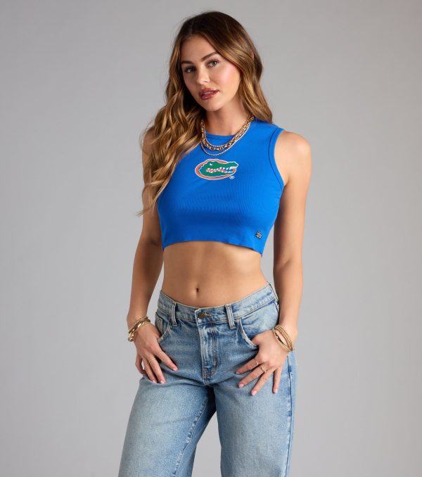 Florida Gators® Goals Cropped Tank Top - Image 4