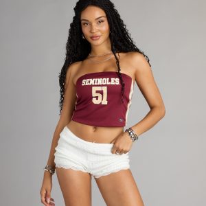 Score To Style Florida State® Jersey Tube Top