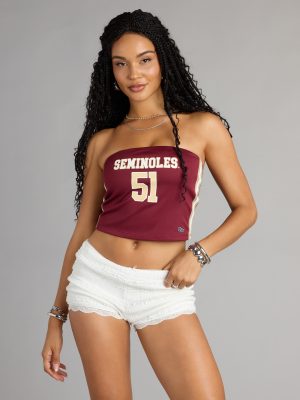 Score To Style Florida State® Jersey Tube Top