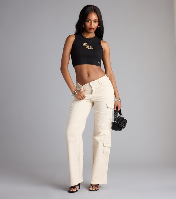 Game Day Slay FSU® Cropped Tank Top - Image 3