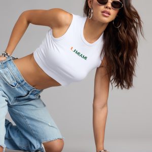 Stay Cool Miami™ Cropped Tank Top