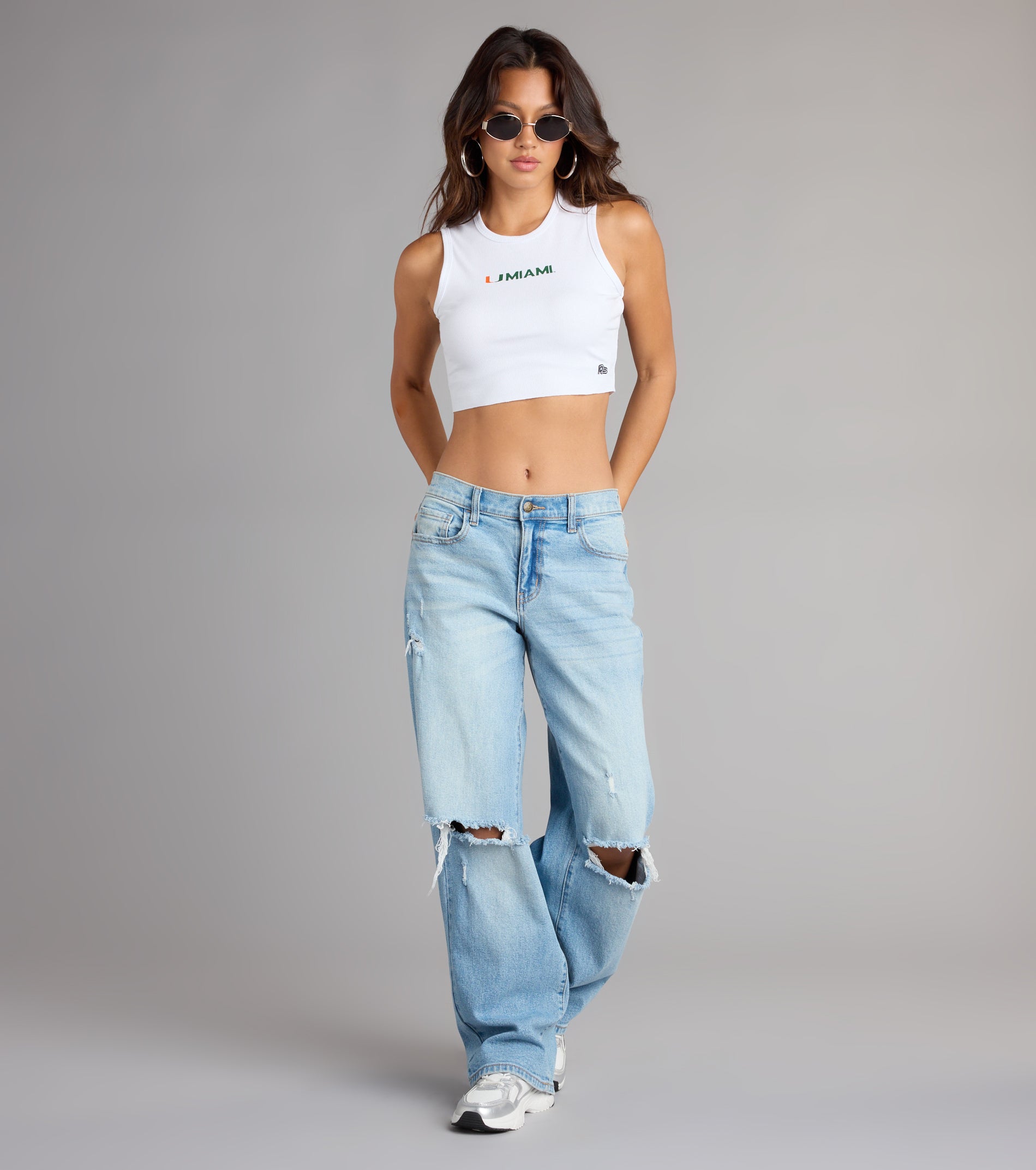 Stay Cool Miami™ Cropped Tank Top - Image 3