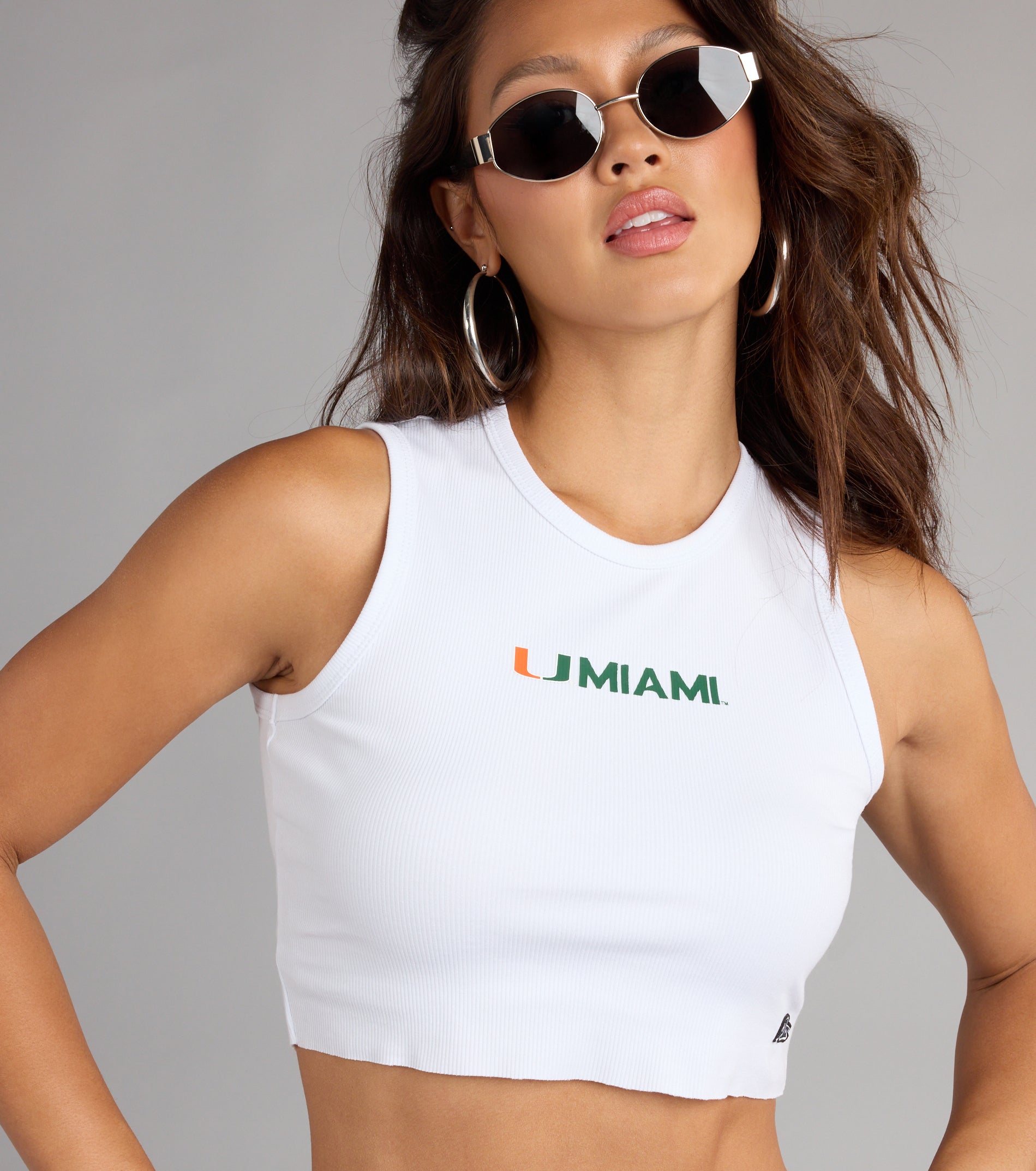 Stay Cool Miami™ Cropped Tank Top - Image 4