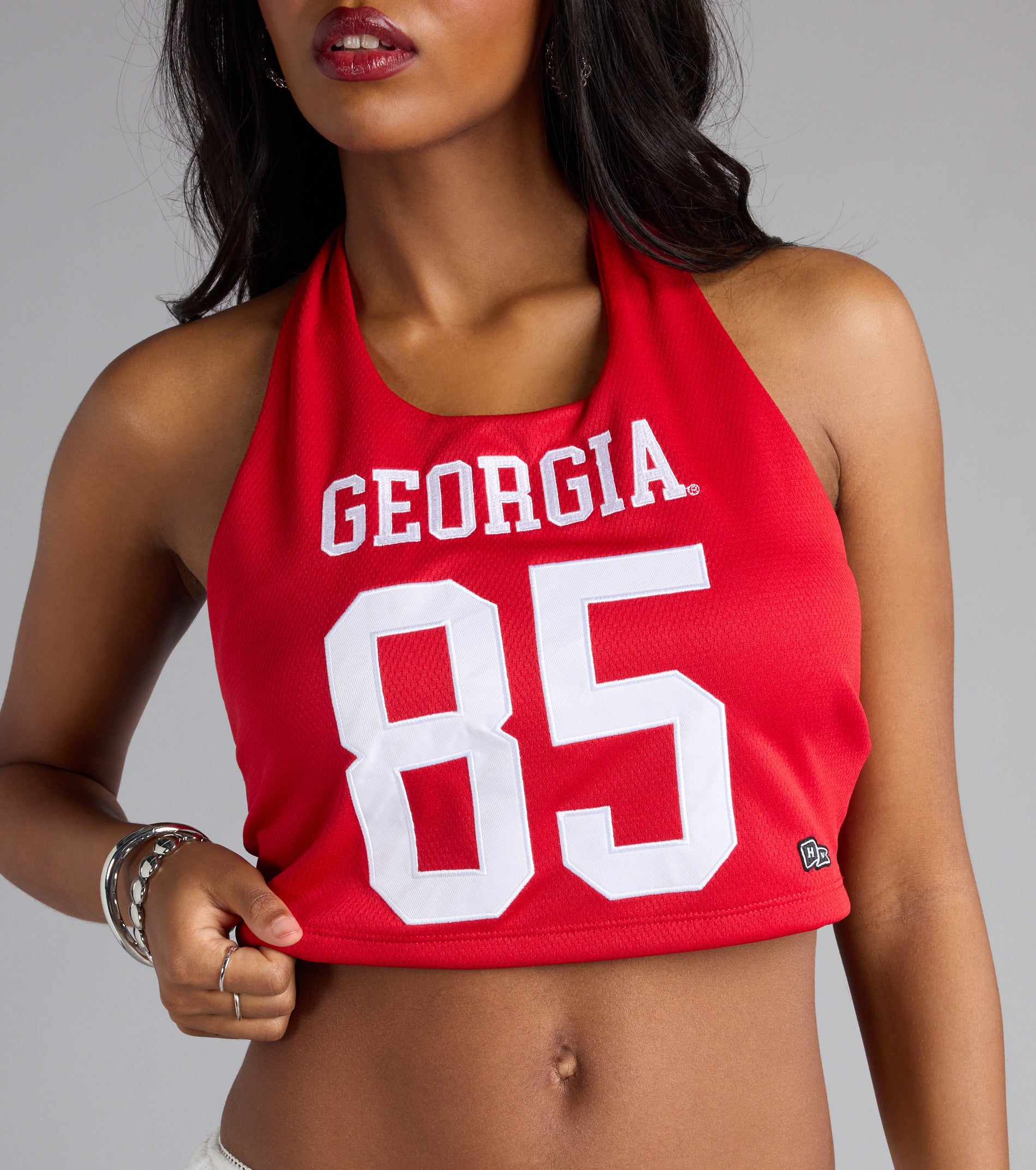 Tailgate Ready Georgia® Jersey Halter Top - Image 5