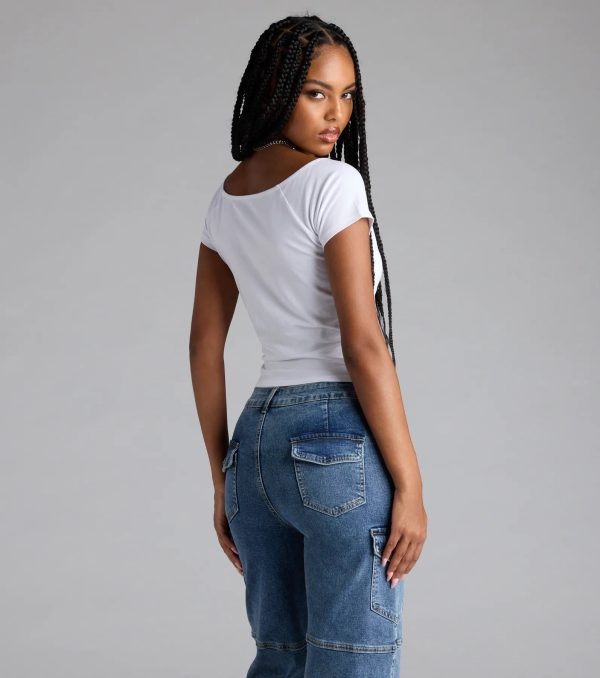 28 Crop Graphic Tee - Image 2