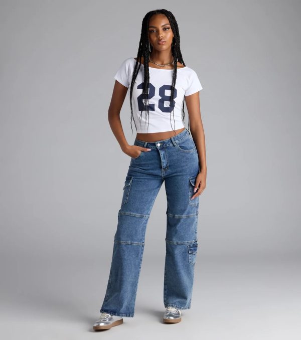 28 Crop Graphic Tee - Image 3
