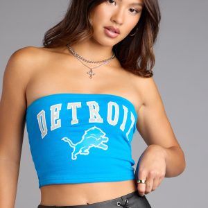 Ultra Game NFL Detroit Lions Tube Top