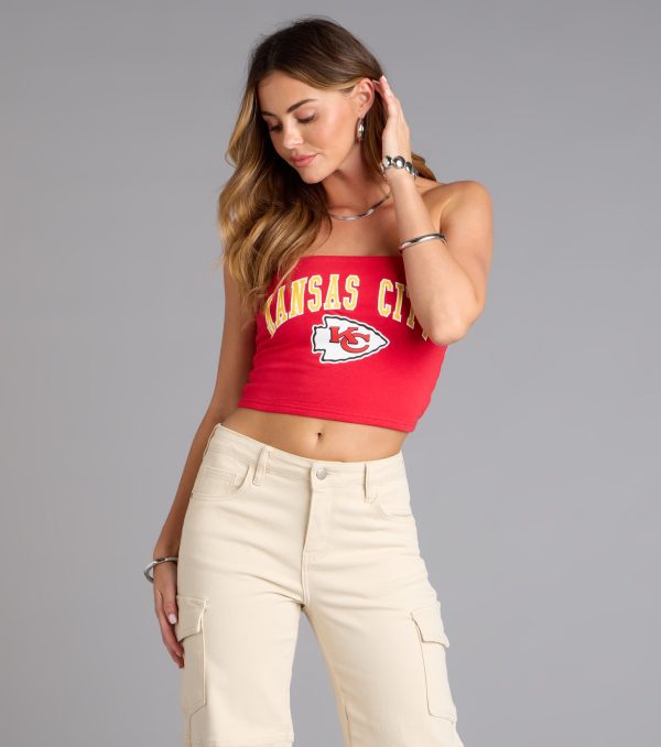 Ultra Game NFL Kansas City Chiefs Tube Top - Image 5