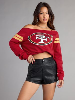 Ultra Game NFL San Francisco 49ers Pull-Over Top