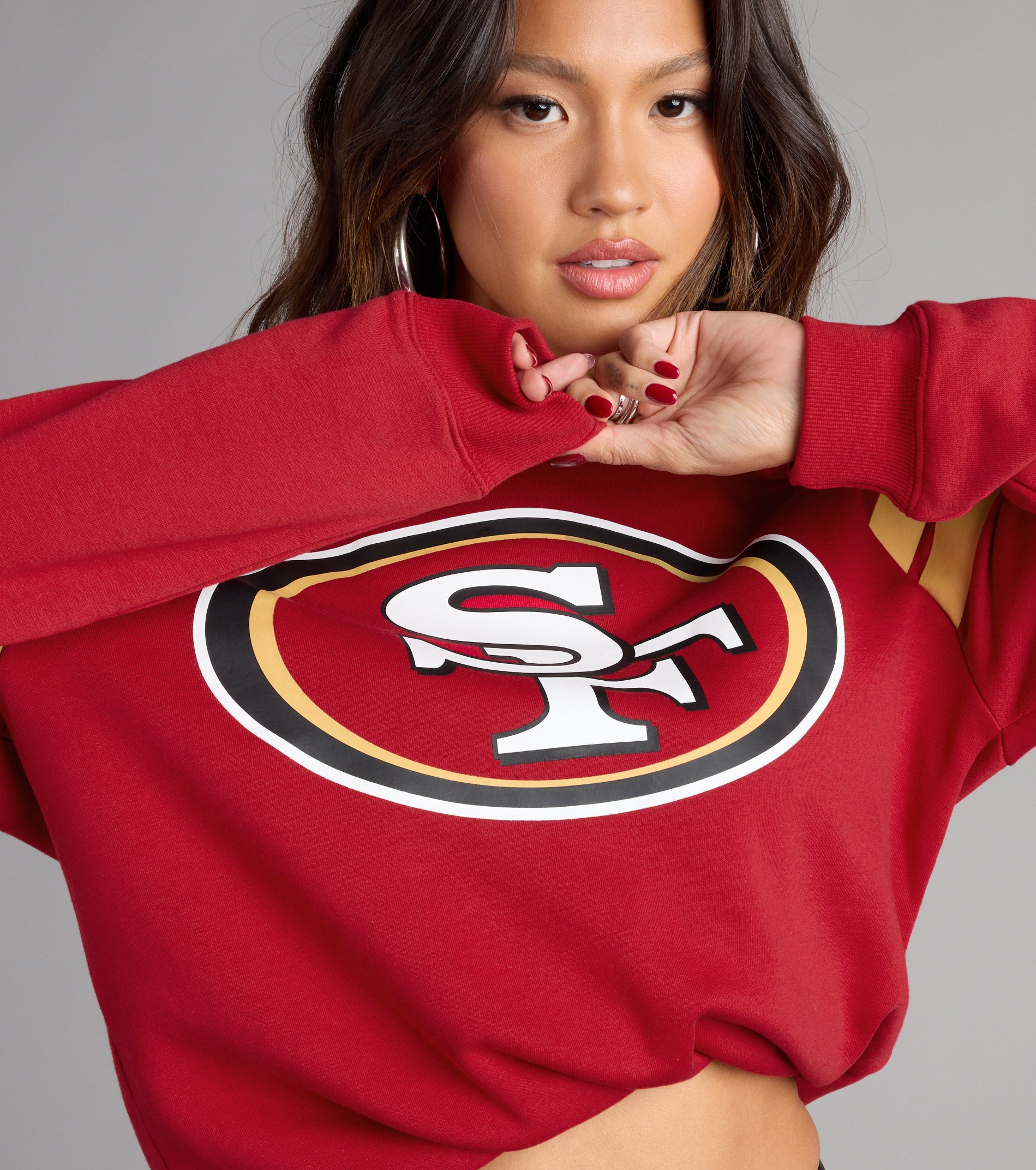 Ultra Game NFL San Francisco 49ers Pull-Over Top - Image 4
