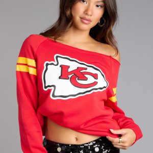 Ultra Game NFL Kansas City Chiefs Pull-Over Top