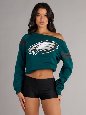 Ultra Game NFL Philadelphia Eagles Pull-Over Top
