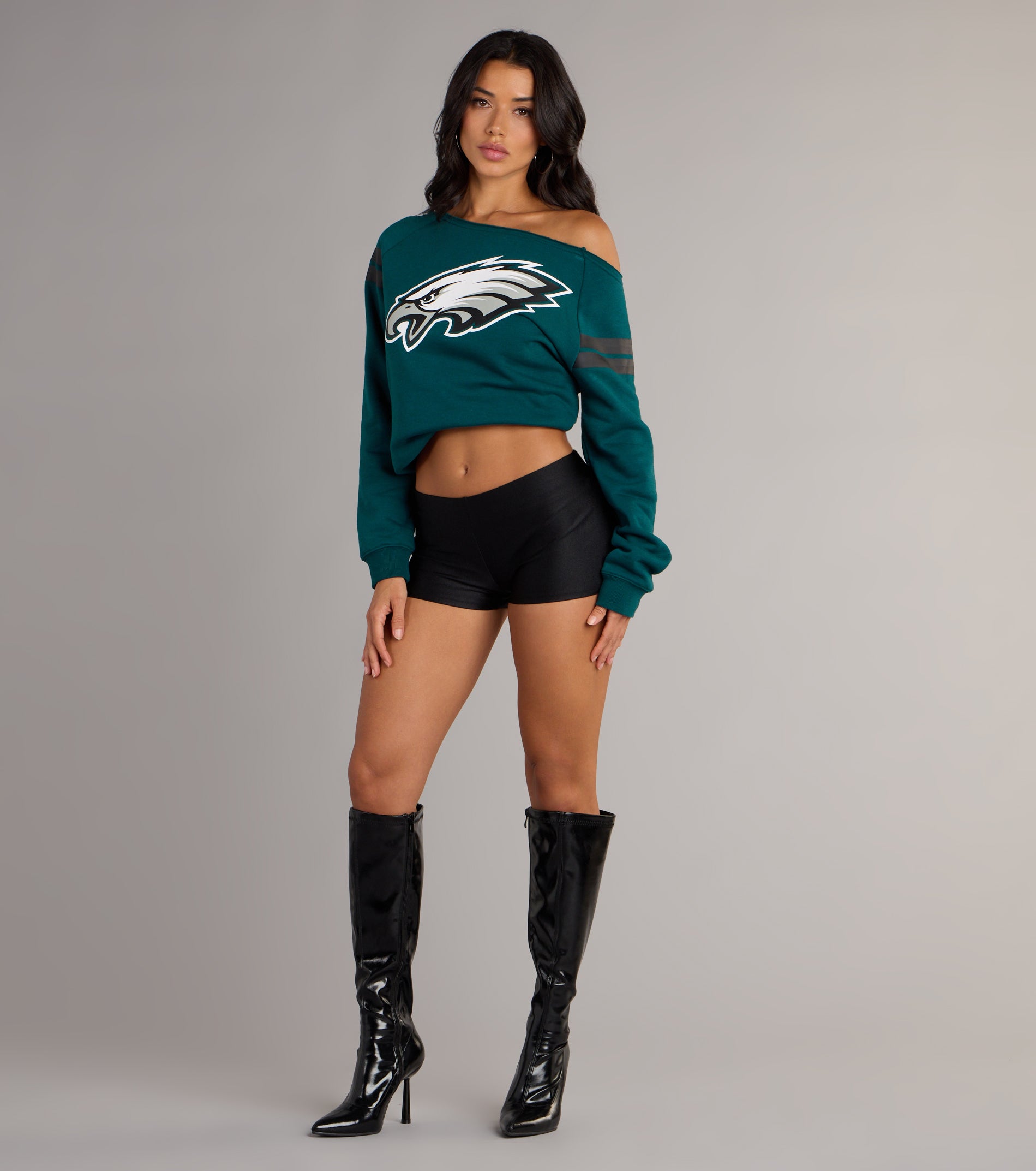 Ultra Game NFL Philadelphia Eagles Pull-Over Top - Image 4