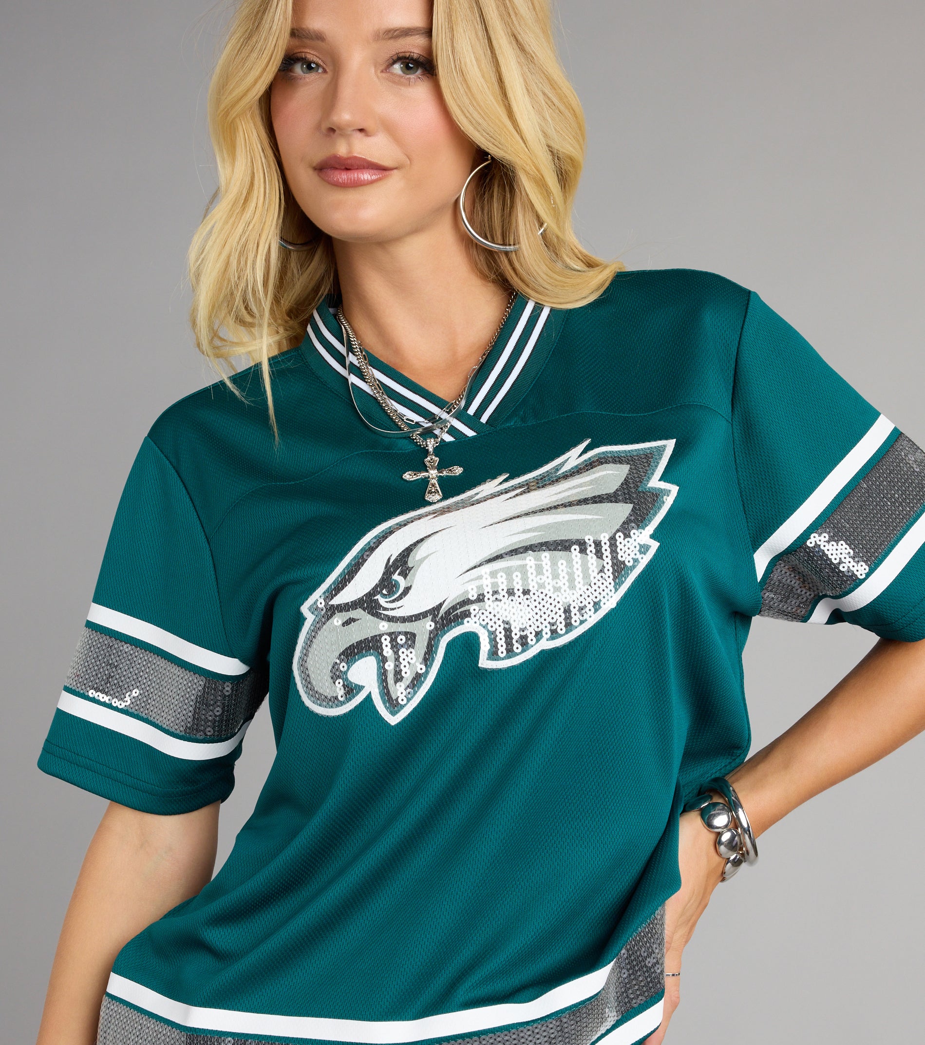 Ultra Game NFL Philadelphia Eagles Top - Image 4
