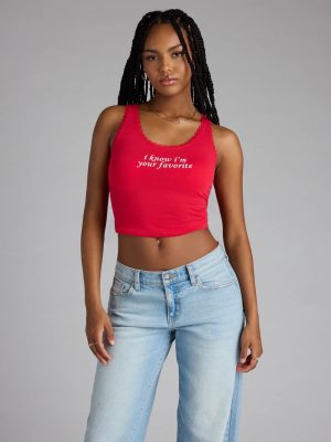 I Know I'm Your Favorite Graphic Tank Top