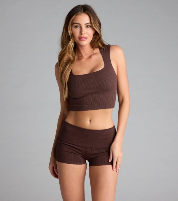 Elevated Era Ribbed Knit Cropped Tank Top - Image 13