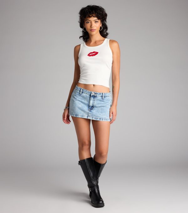 Kissed and Unbothered Tank Top - Image 3